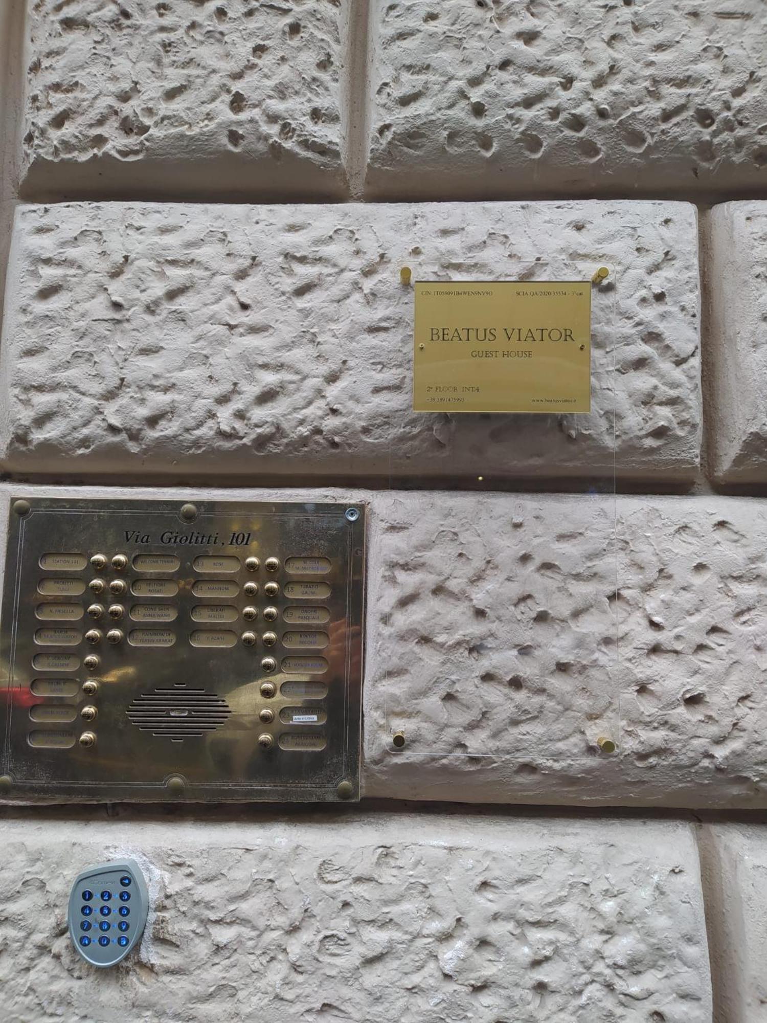 Beatus Viator Guest House Róma Kültér fotó